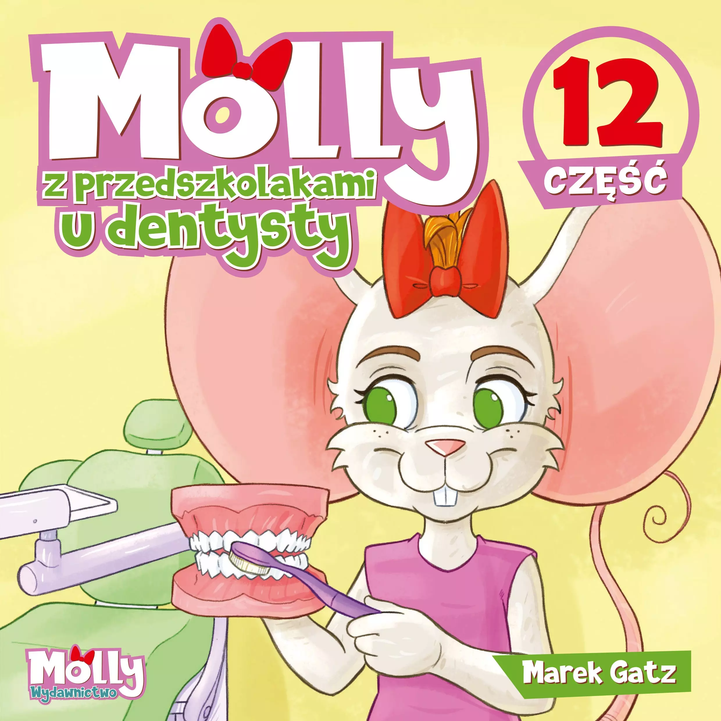 Książka - Molly z przedszkolakami u dentysty. Część 12
