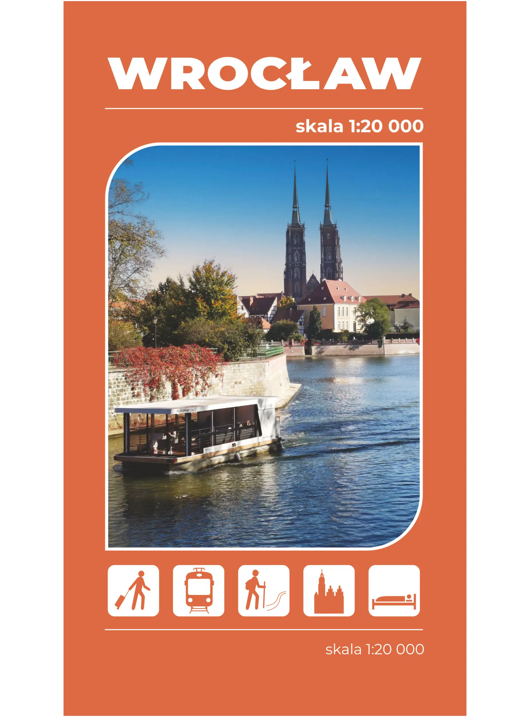 Książka - Mapa Wrocław 1:20 000