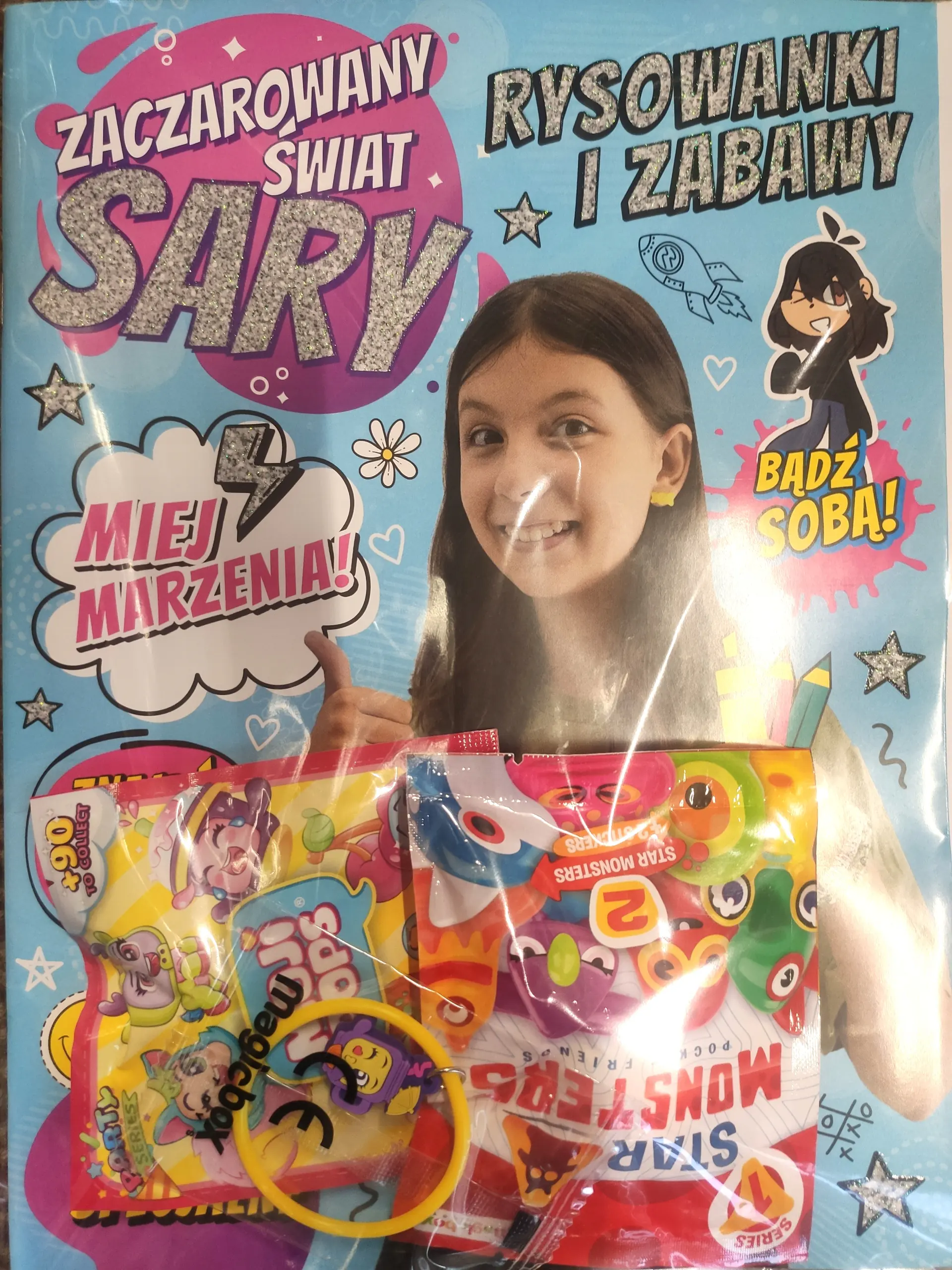 Książka - Zaczarowany Świat Sary Rysowanki i Zabawy