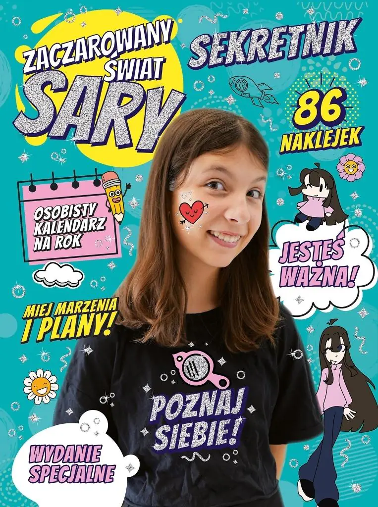Książka - Zaczarowany Świat Sary. Sekretnik