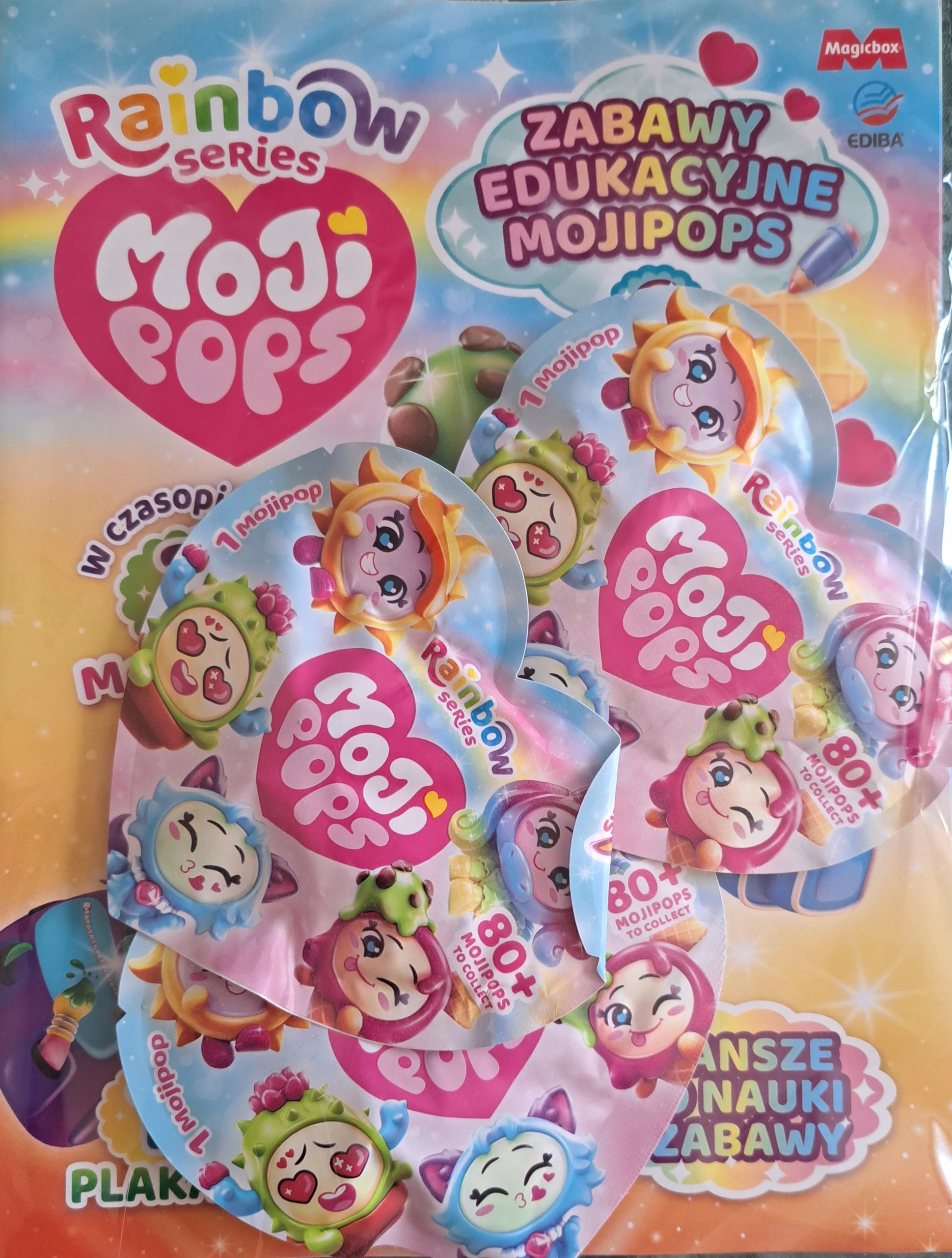 Książka - MojiPops Zabawy Edukacyjne MojiPops