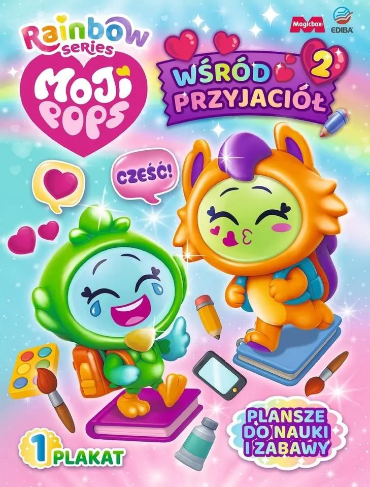 Książka - MojiPops. Wśród przyjaciół 2
