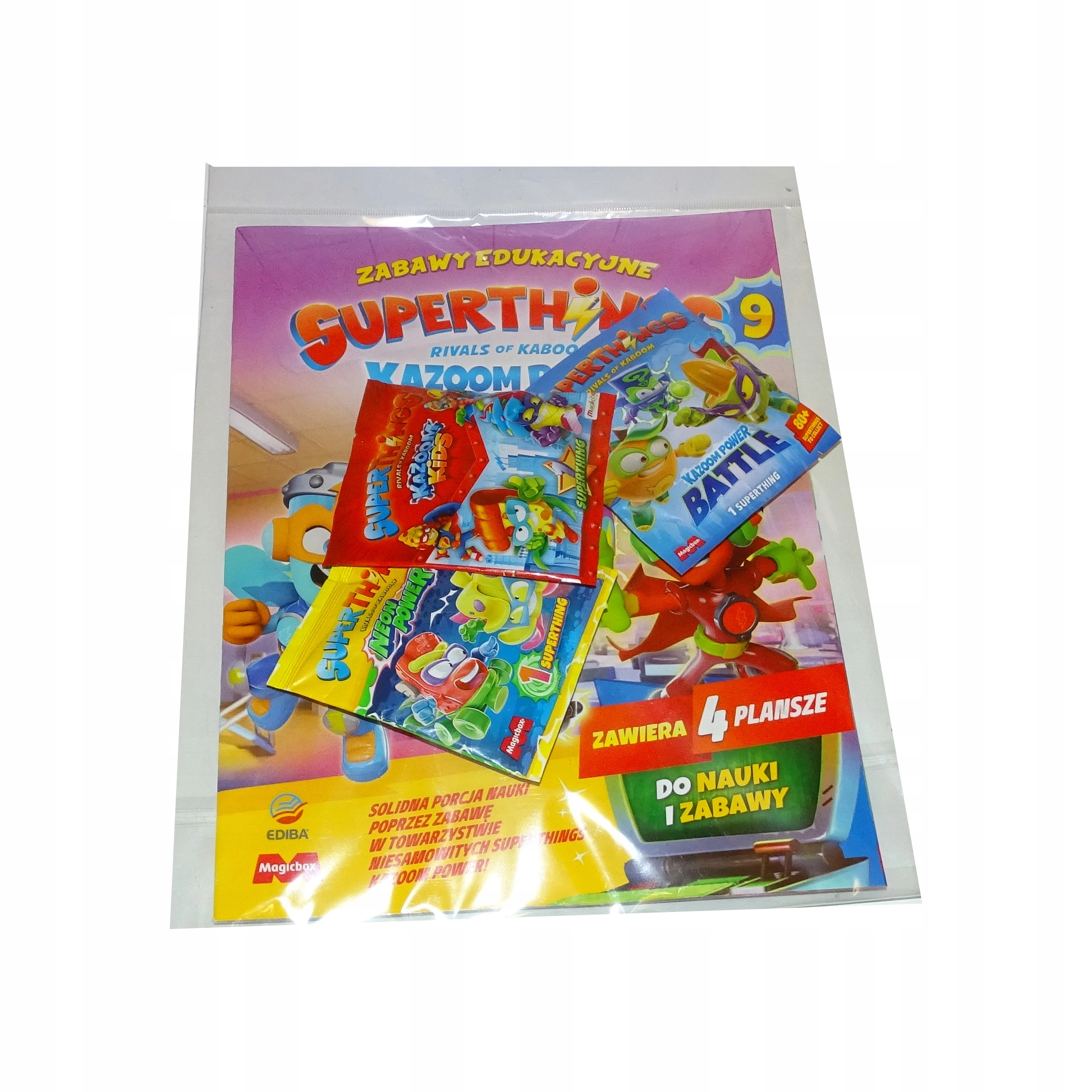 Książka - SuperThings Rivals of Kaboom. Kazoom Power. Zabawy edukacyjne 9