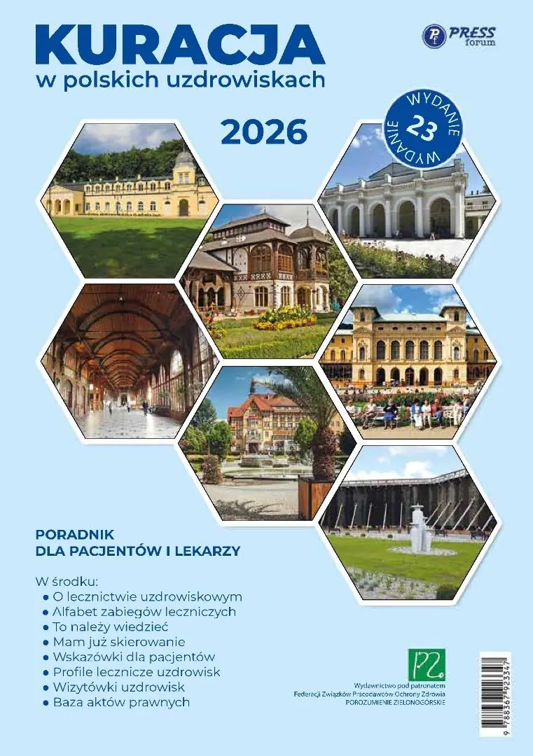 Książka - Kuracja w polskich uzdrowiskach 2026