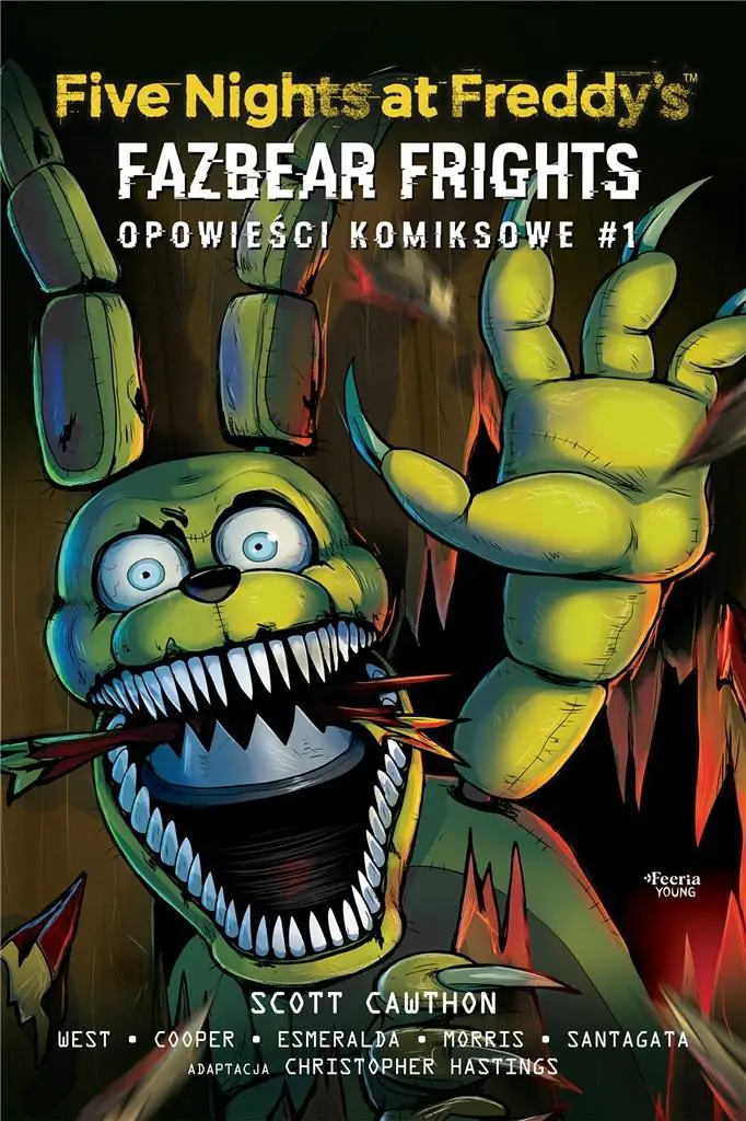 Książka - Five Nights at Freddy's. Fazbear Frights. Opowieści komiksowe. Tom 1