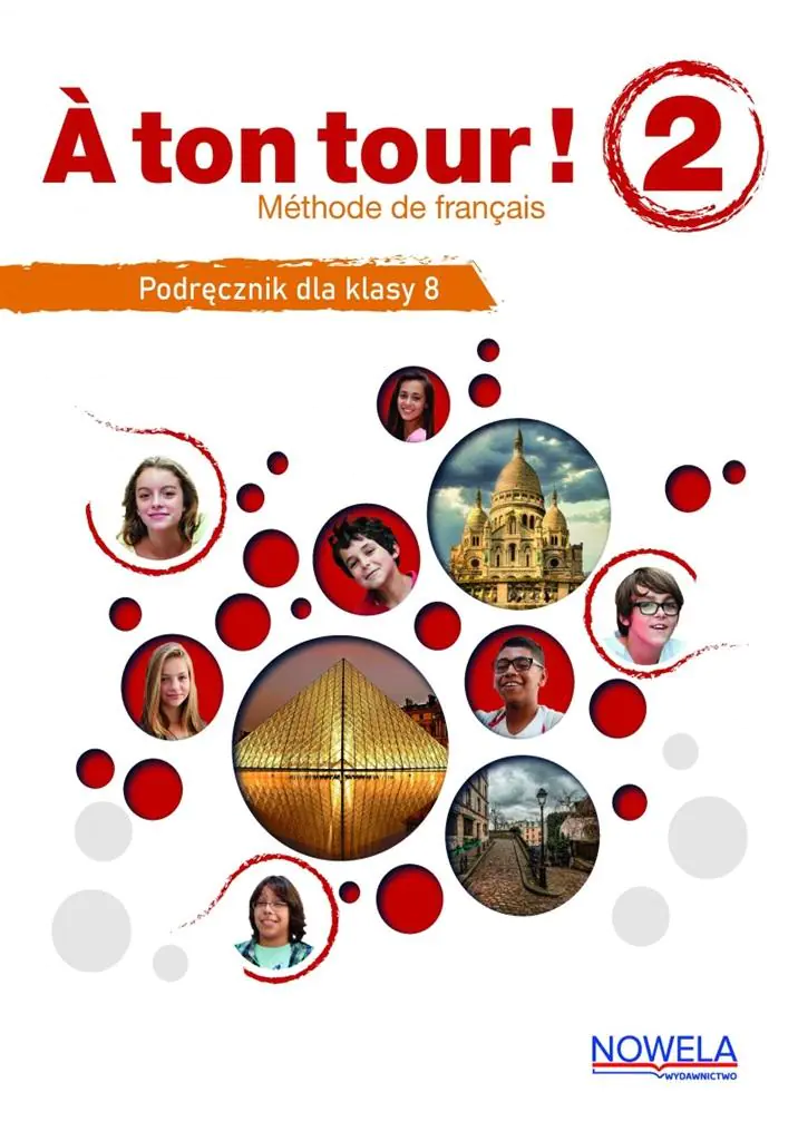 Książka - A ton tour ! 2. Podręcznik do francuskiego. Klasa 8