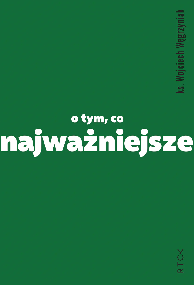 Książka - O tym, co najważniejsze
