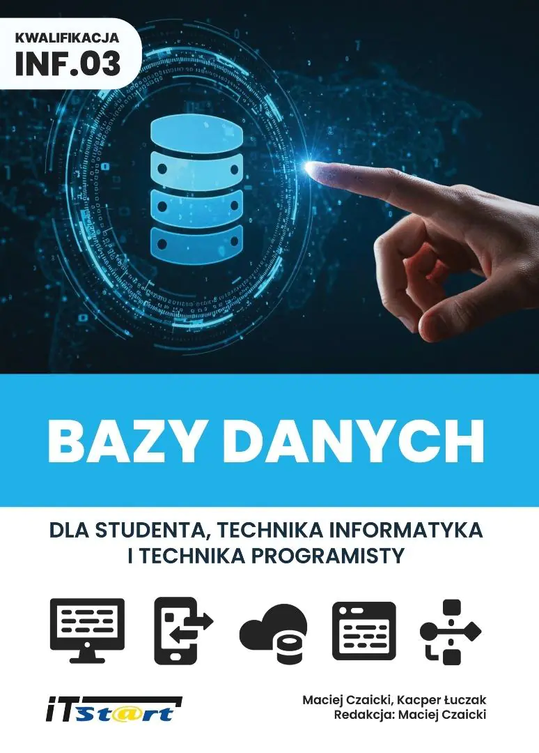 Książka - Bazy danych dla studenta i technika... kw INF.03