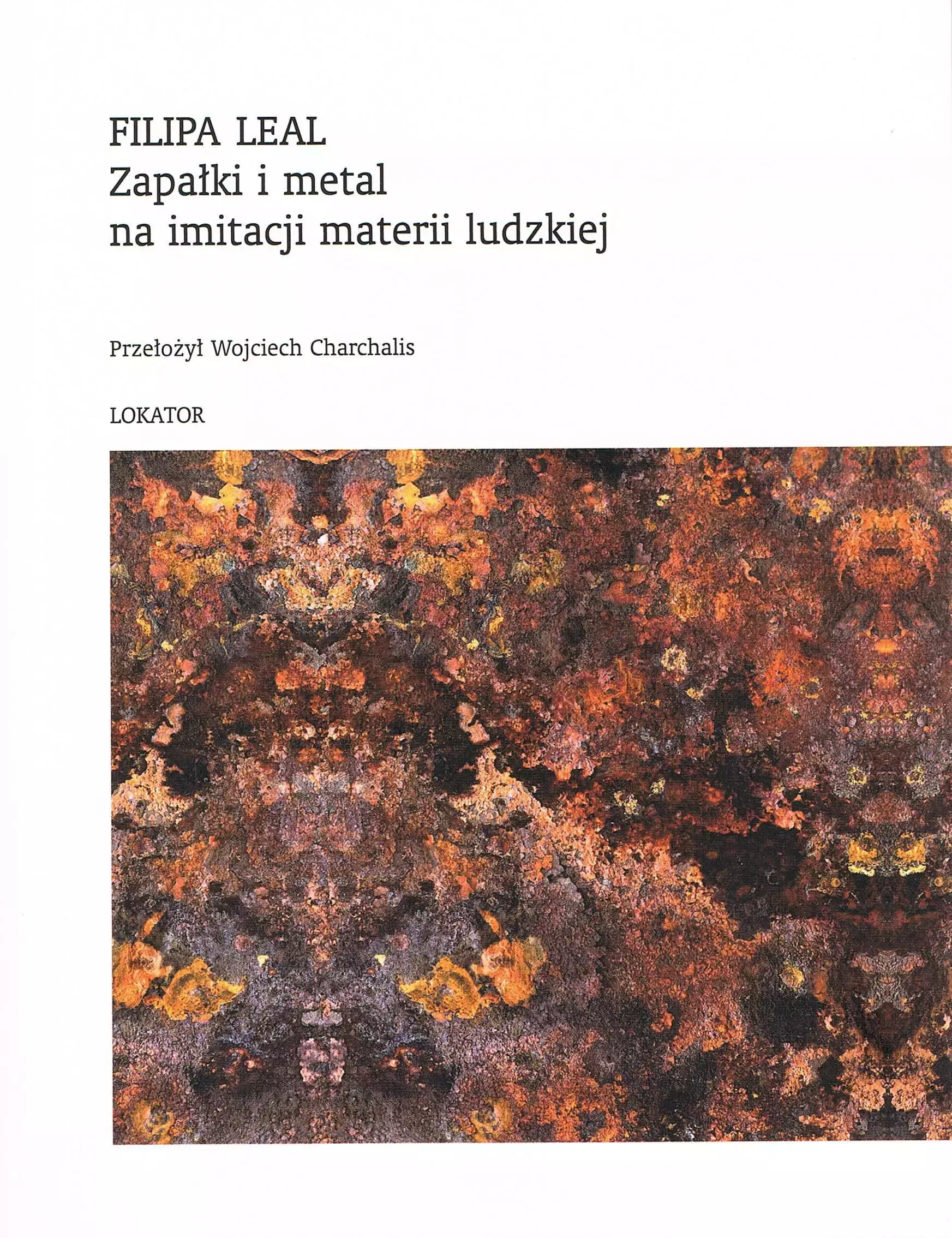 Książka - Zapałki i metal na imitacji materii ludzkiej