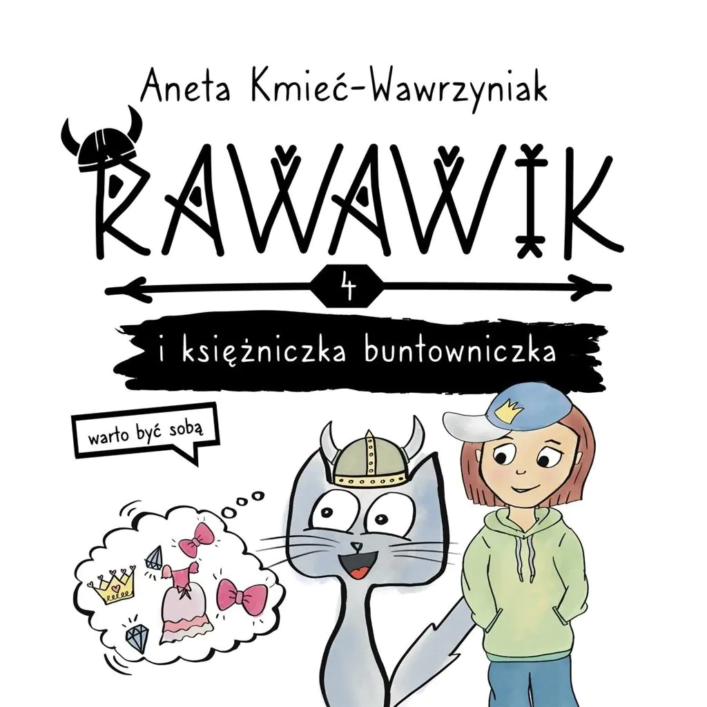 Książka - Rawawik i księżniczka buntowniczka. Tom 4
