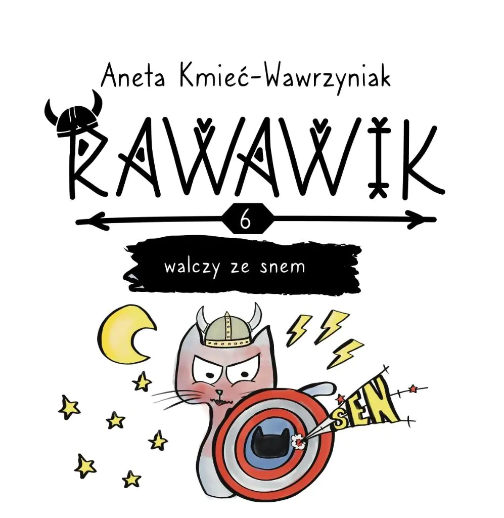 Książka - Rawawik walczy ze snem /Rawawik Tom 6