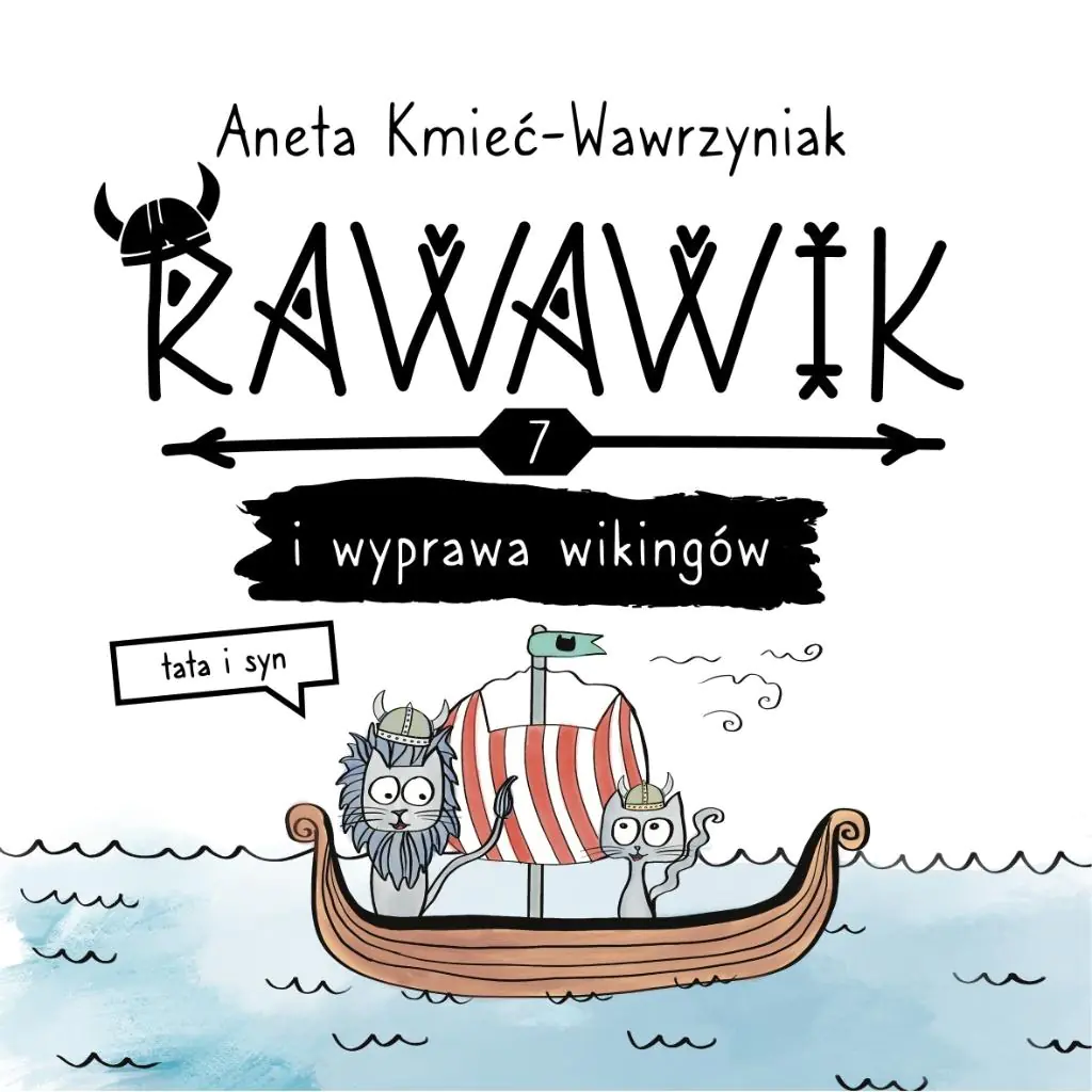 Książka - Rawawik i wyprawa wikingów. Uniwersum Rawawika. Tom 7