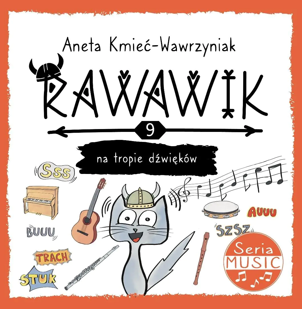 Książka - Uniwersum Rawawika T.9 Rawawik na tropie dźwięków