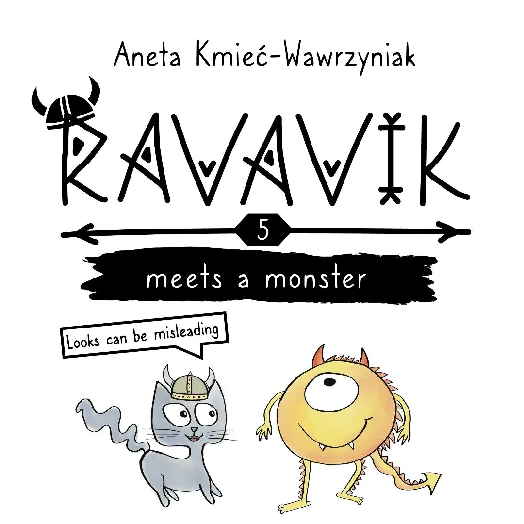Książka - Ravavik T.5 Ravavik meets a monster
