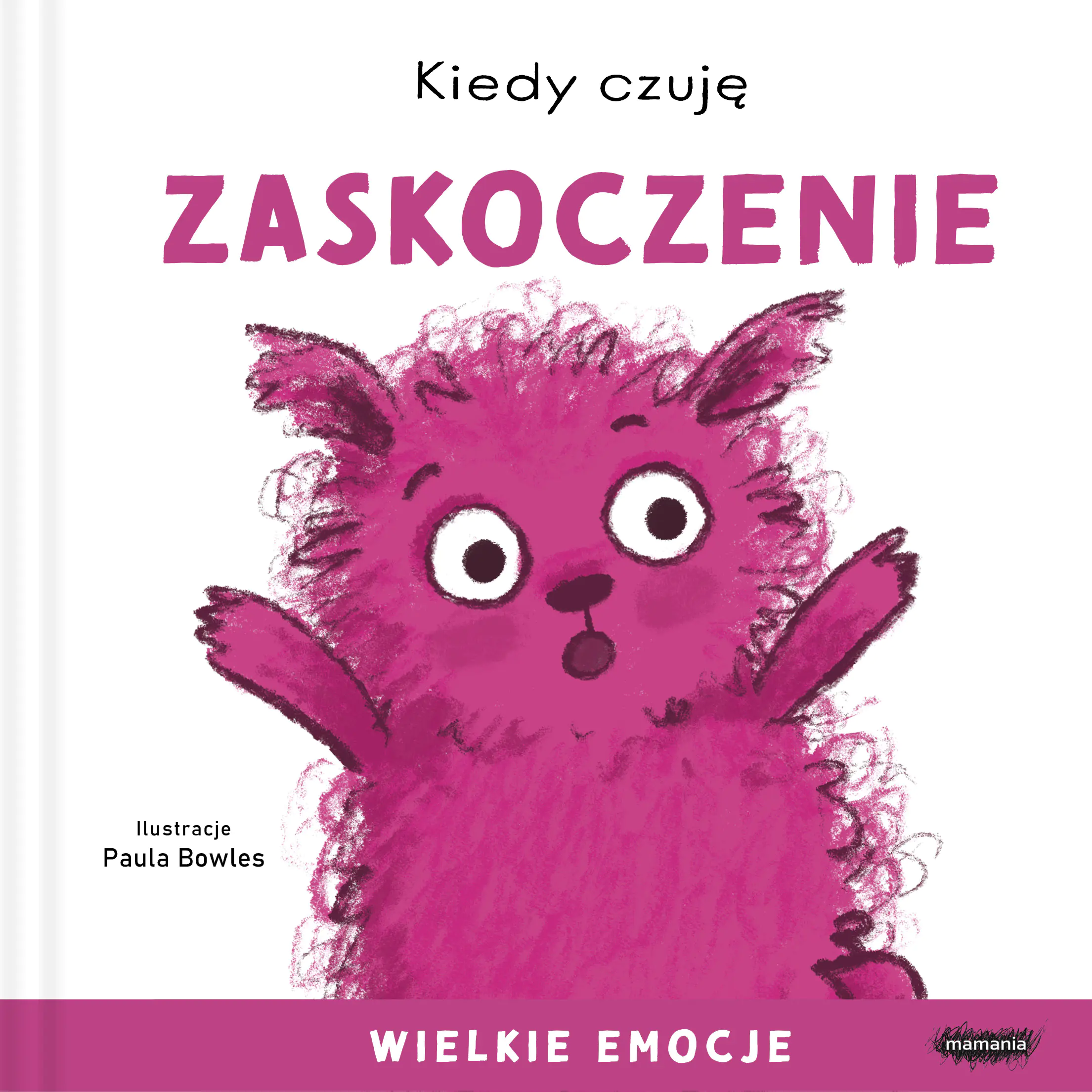 Książka - Kiedy czuję zaskoczenie. Wielkie emocje