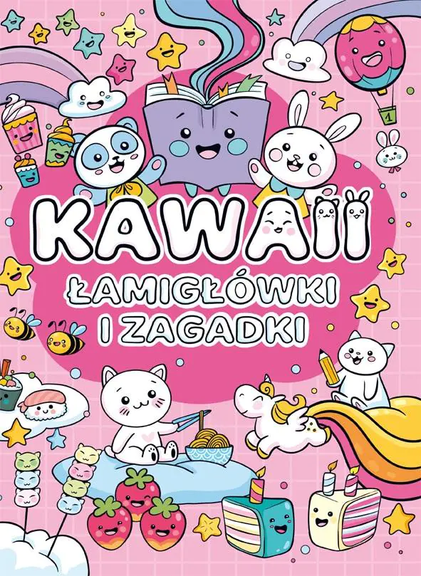Książka - Kawaii. Łamigłówki i zagadki