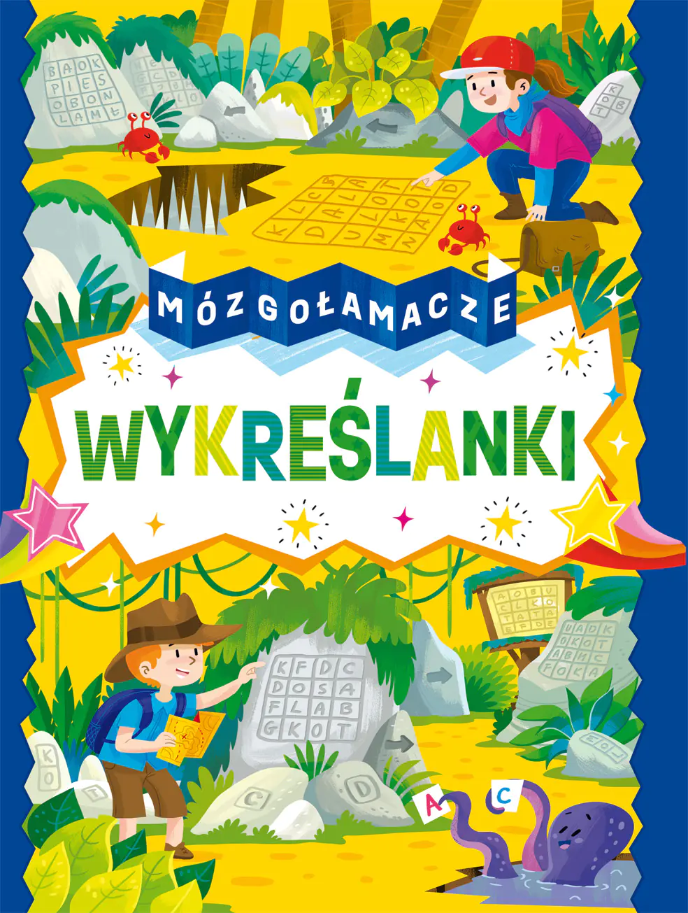 Książka - Wykreślanki. Mózgołamacze