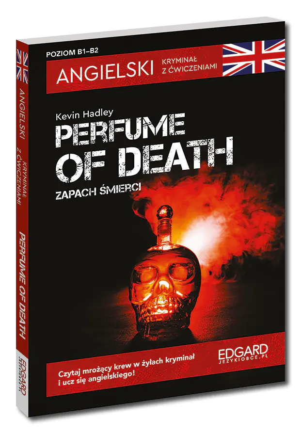 Książka - Angielski. Kryminał z ćwiczeniami. Perfume of death. Zapach śmierci