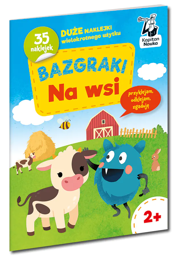 Książka - Bazgraki na wsi. Kapitan Nauka. Bazgraki