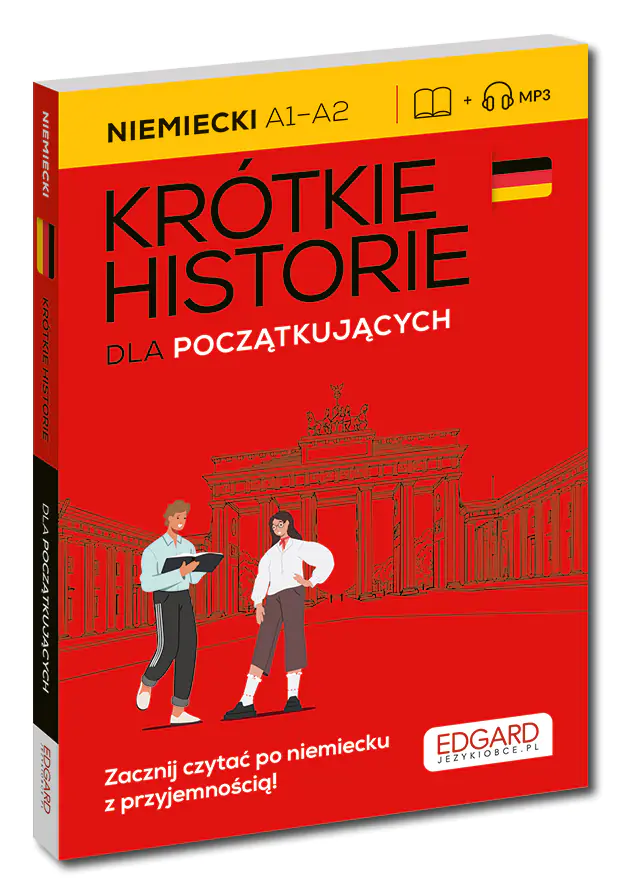 Książka - Niemiecki Krótkie historie. Dla początkujących