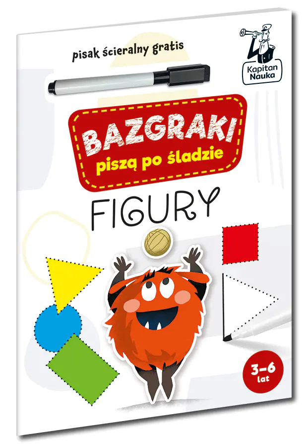 Książka - Bazgraki piszą po śladzie. Figury