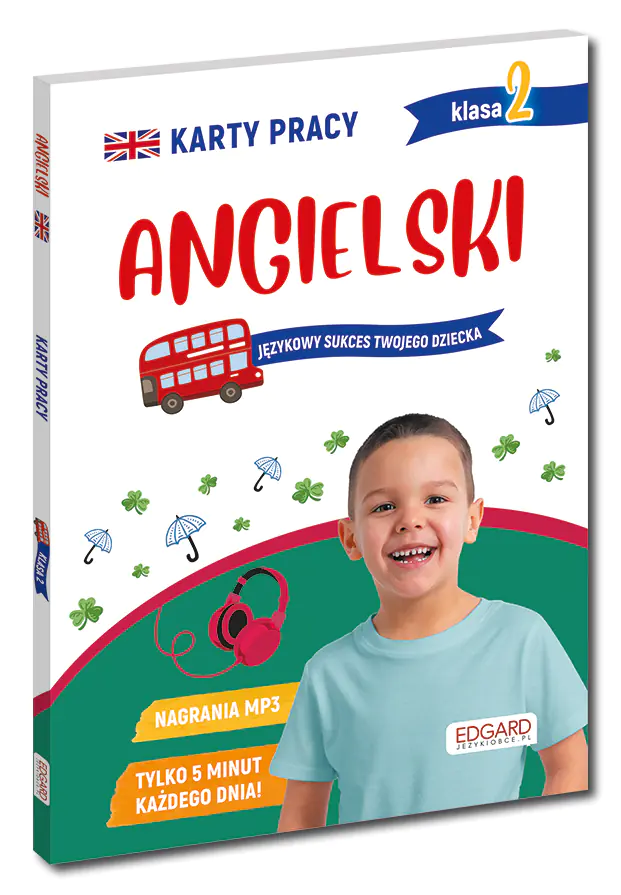 Książka - Angielski. Klasa 2. Karty pracy