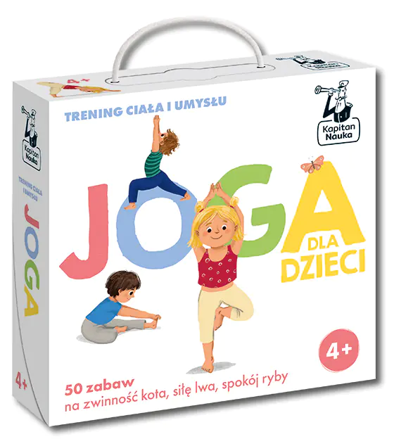 Książka - Joga dla dzieci. Trening ciała i umysłu. Kapitan Nauka