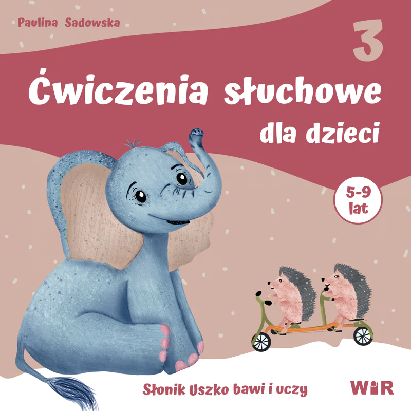 Książka - Ćwiczenia słuchowe dla dzieci część 3