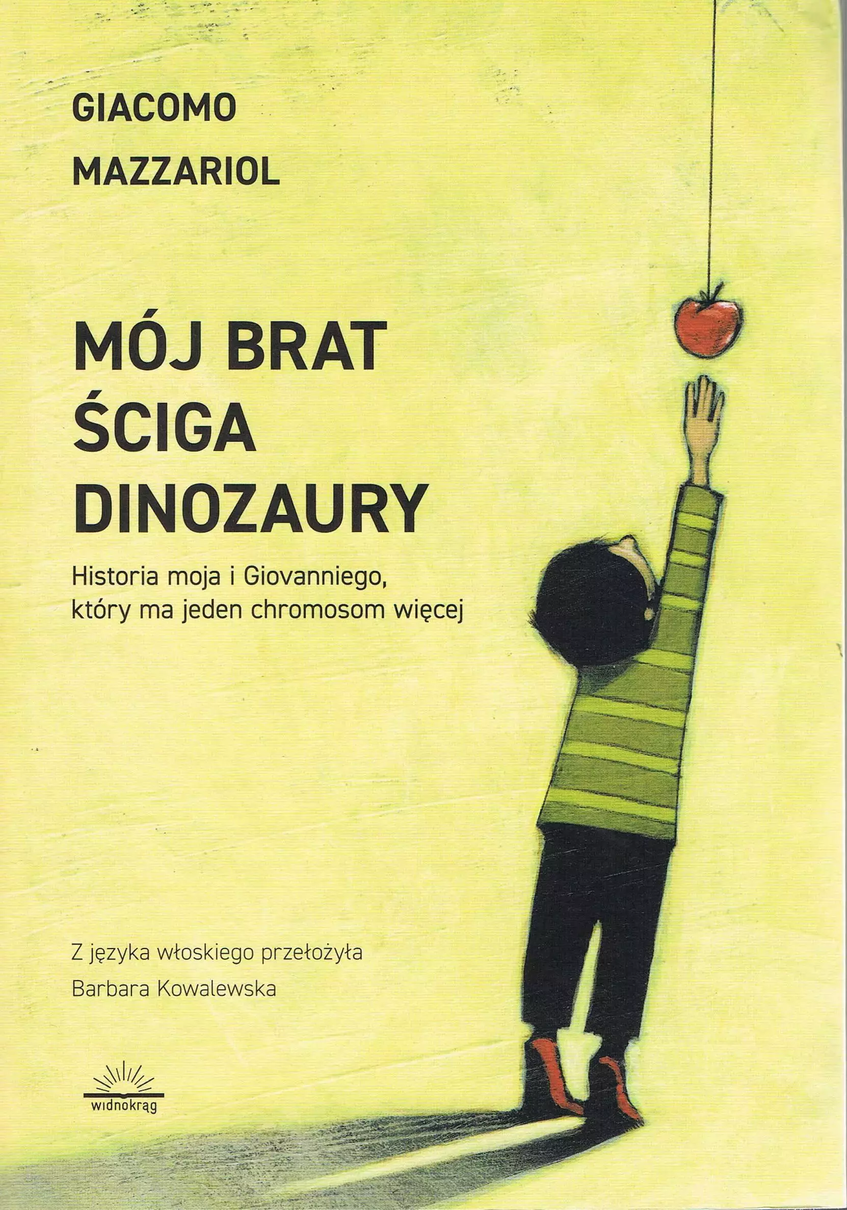 Książka - Mój brat ściga dinozaury