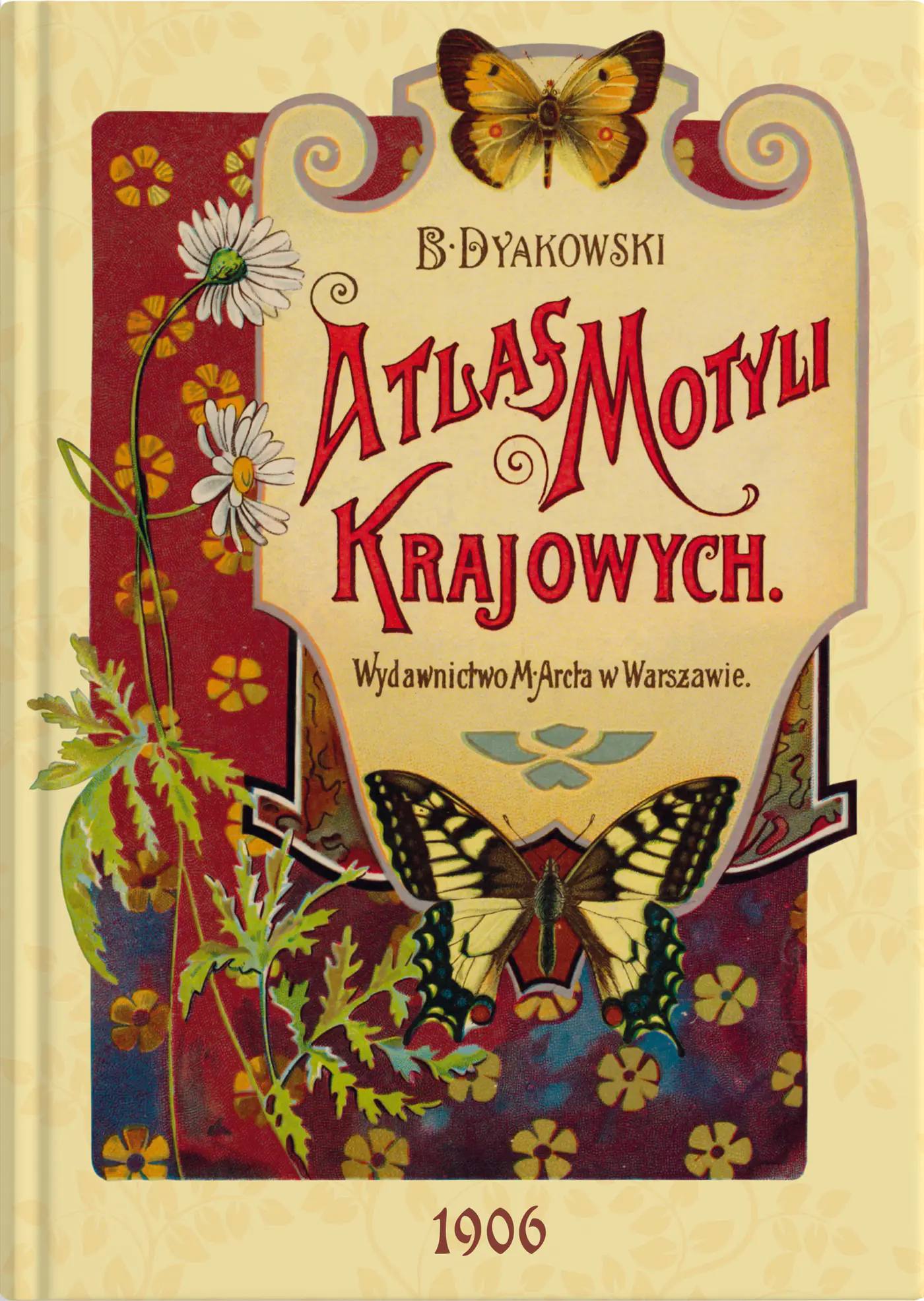Książka - Atlas motyli krajowych