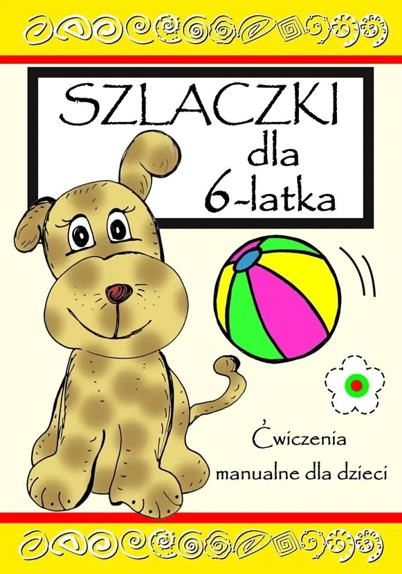 Książka - Szlaczki dla 6 latka. Ćwicz pamięć i koncentrację