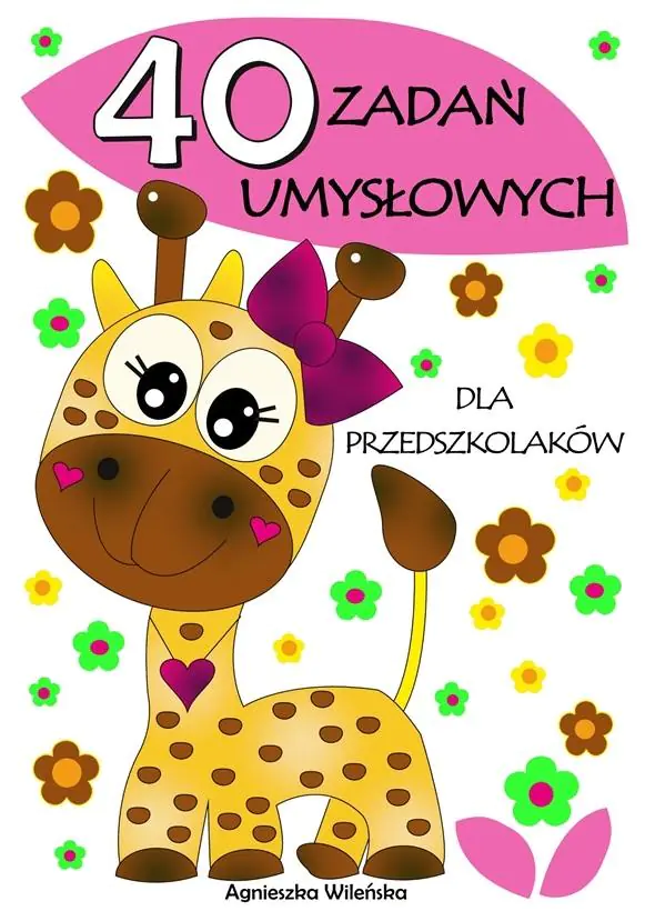 Książka - 40 zadań umysłowych dla przedszkolaków