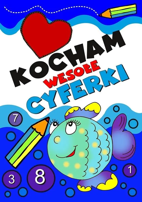 Książka - Kocham wesołe cyferki. Dla dzieci i młodzieży 10+