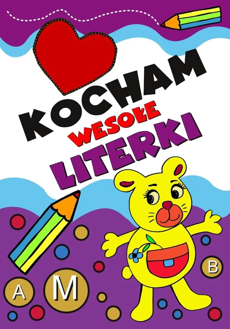 Książka - Kocham wesołe literki