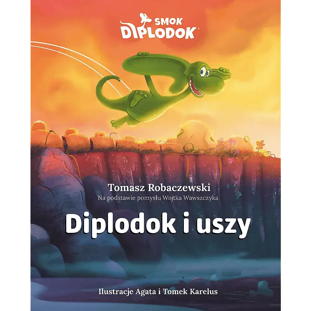 Książka - Smok Diplodok. Diplodok i uszy
