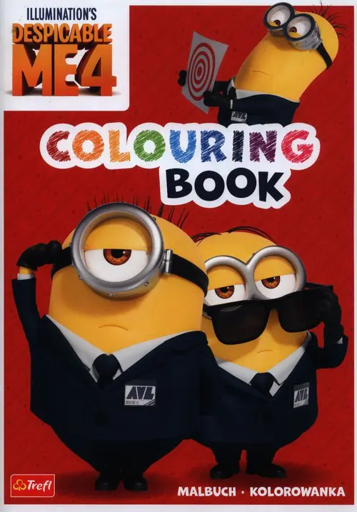 Książka - Minionki. Kolorowanka. Malbuch. Colouring book