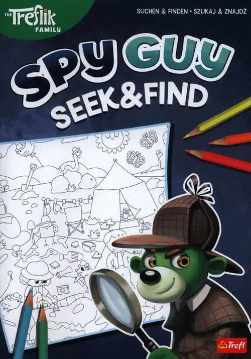 Książka - Spy Guy Szukaj i znajdź