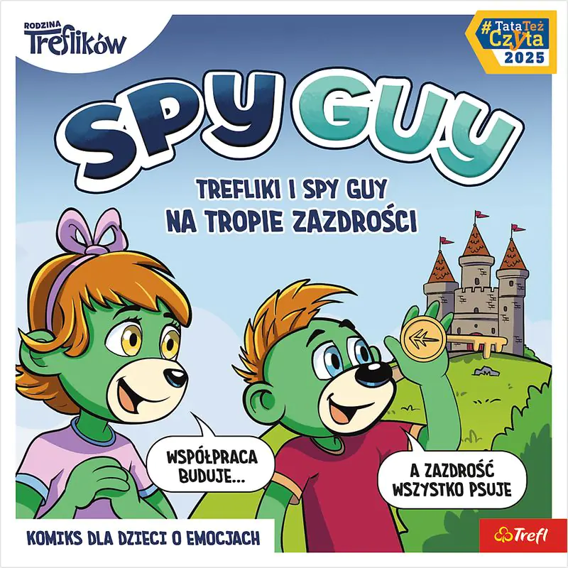 Książka - Spy Guy. Na tropie zazdrości. Rodzina Treflików