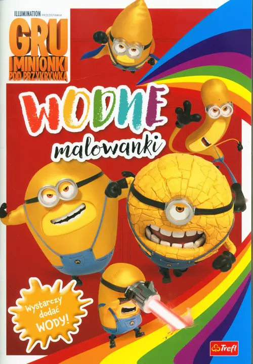 Książka - Minions Wodne malowanki