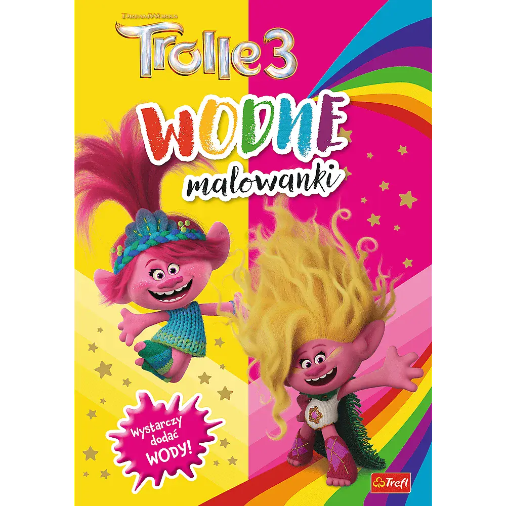 Książka - Trolls. Wodne malowanki