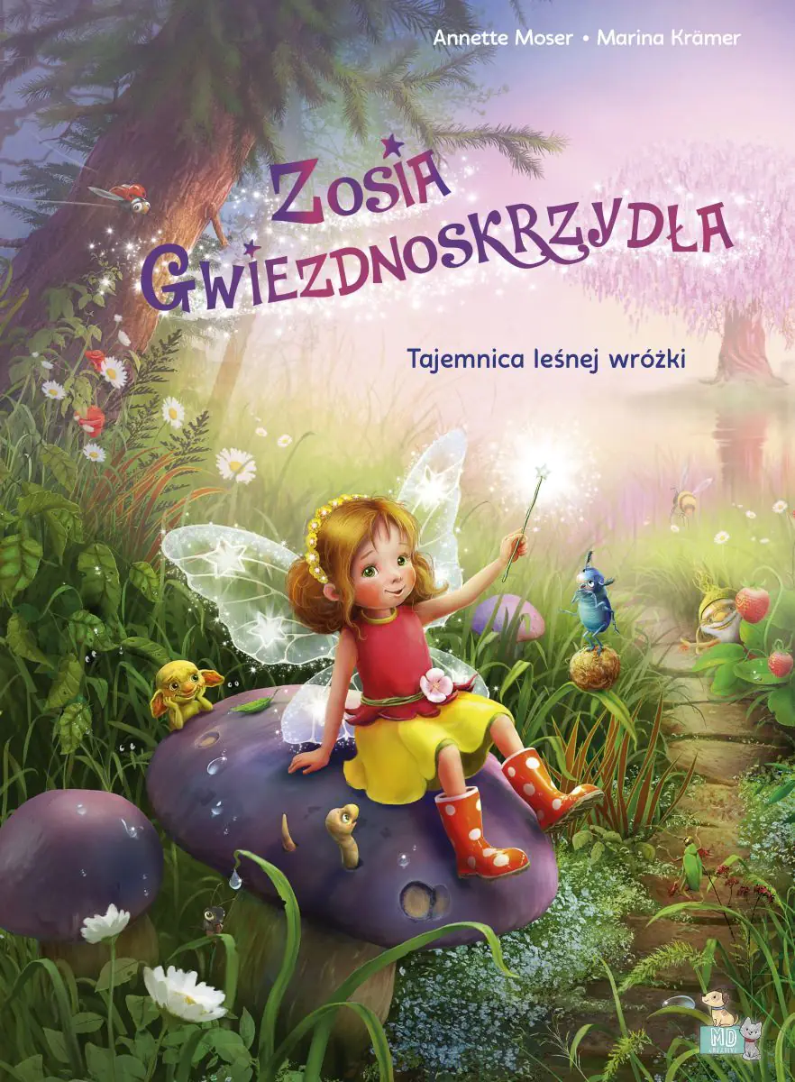 Książka - Tajemnica leśnej wróżki. Wróżka Zosia gwiezdnoskrzydła