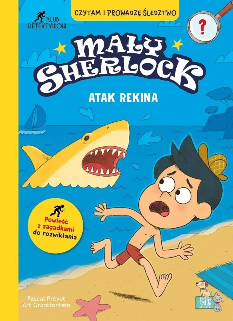 Książka - Atak rekina. Mały Sherlock
