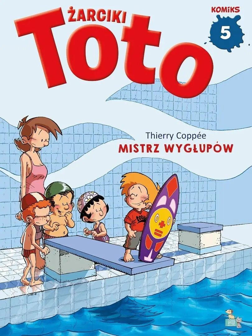 Książka - Mistrz wygłupów. Żarciki Toto. Komiks. Tom 5