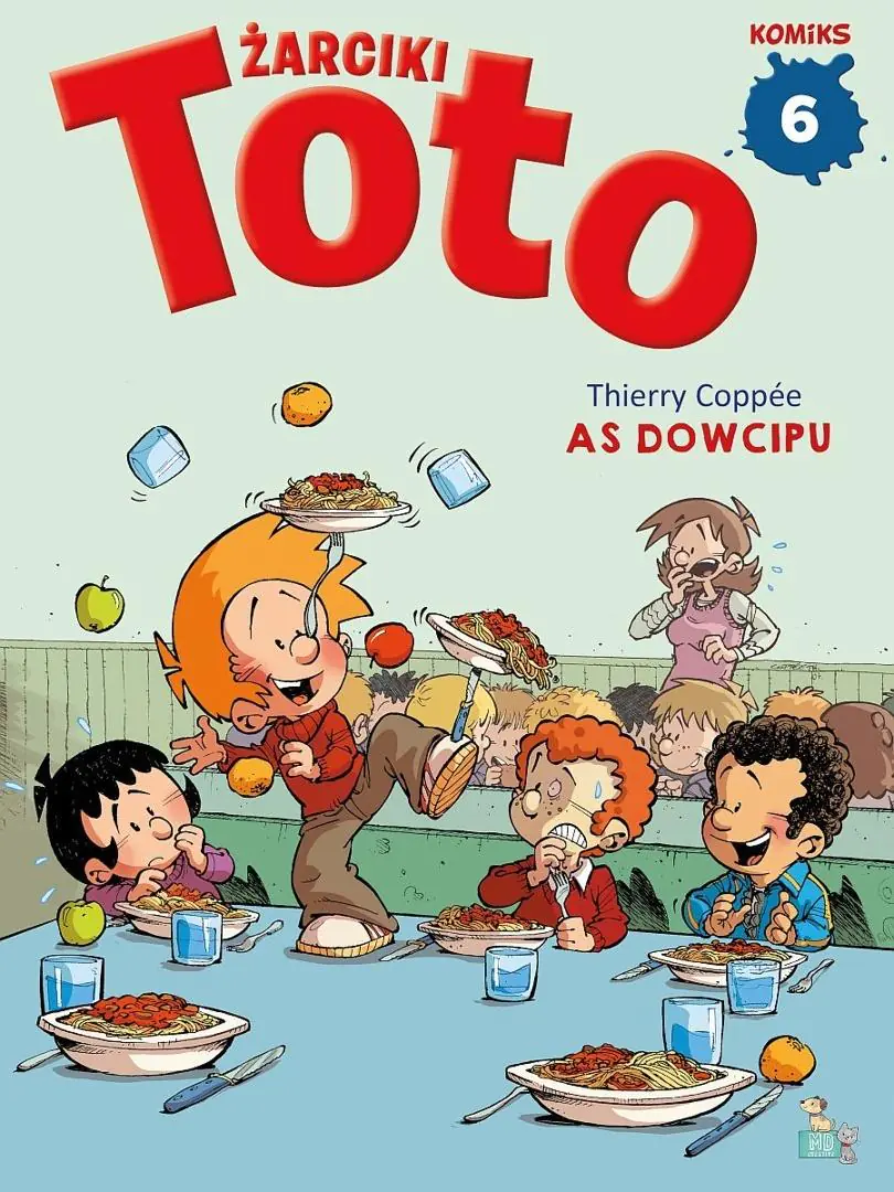 Książka - As dowcipu. Żarciki Toto. Komiks. Tom 6