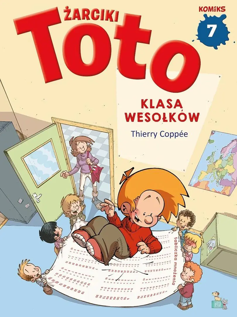 Książka - Klasa wesołków. Żarciki Toto. Komiks. Tom 7