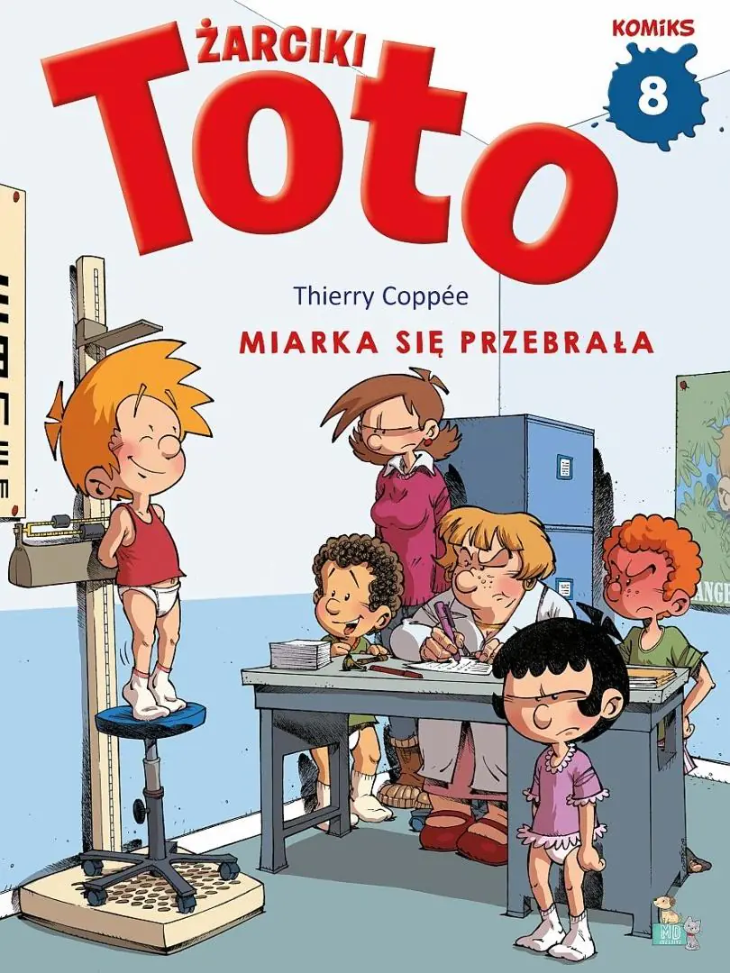 Książka - Miarka się przebrała. Żarciki Toto. Komiks. Tom 8