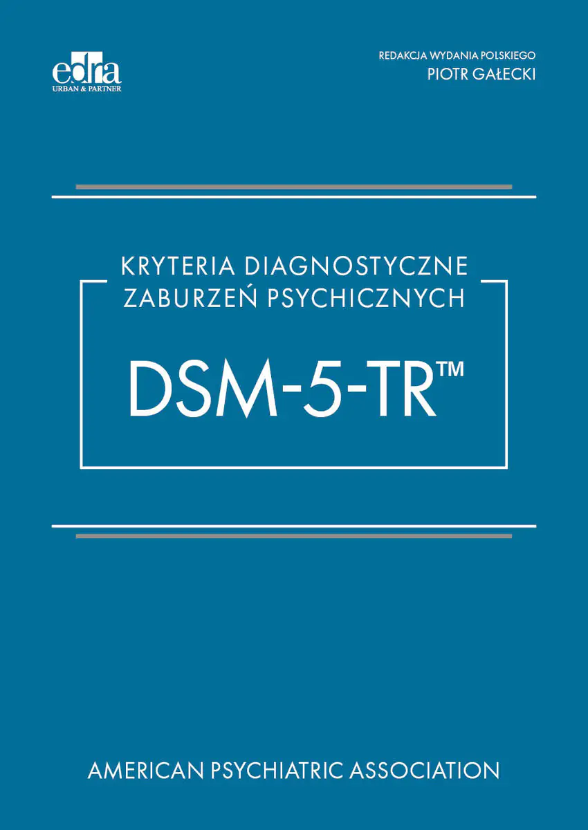 Książka - Kryteria diagnostyczne zaburzeń psychicznych DSM-5-TR