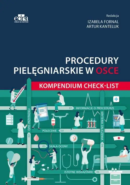 Książka - Procedury pielęgniarskie w OSCE. Kompendium check-list