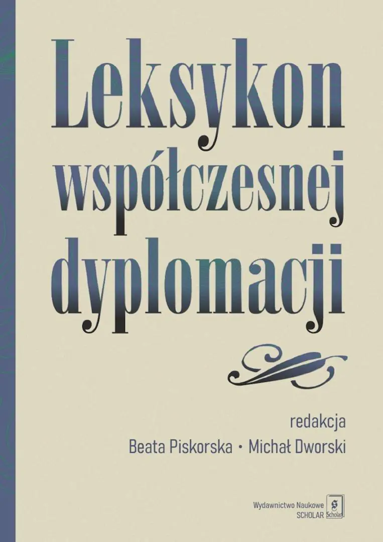 Książka - Leksykon współczesnej dyplomacji