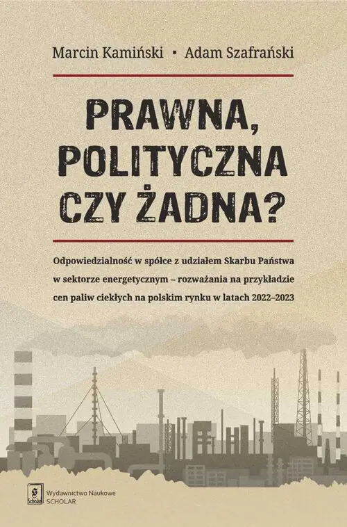 Książka - Prawna, polityczna czy żadna?